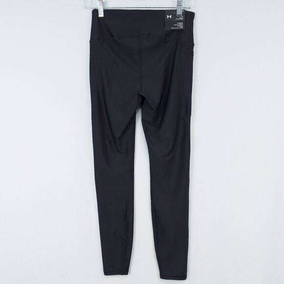 Under Armour Tech High Rise Full Length Compression Legging Womens Medium Black - Picture 2 of 15